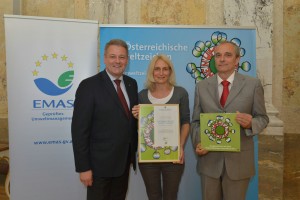 Verleihung Umweltzeichen und Ecolabel